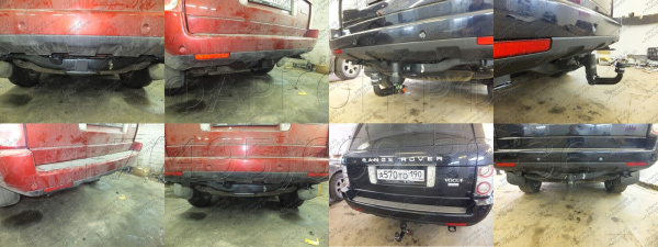 фото Фаркоп Westfalia для Land Rover Range Rover III 2002-2013 (балка без шара)