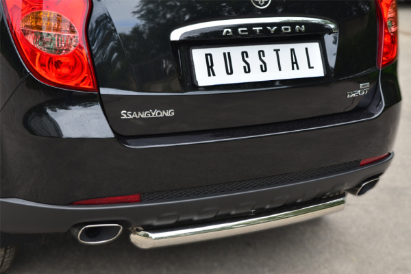 Фото Защита заднего бампера d63 SSANG ACTYON 2010-2013