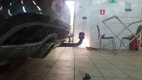 Фаркоп Westfalia для Audi Q5 10/2008-, Porsche Macan 04/2014-