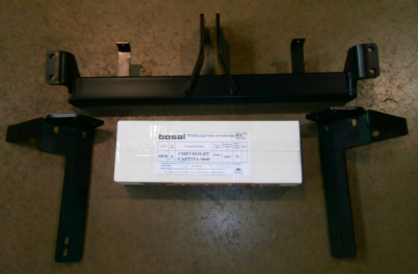 Фаркоп Bosal - Oris - Weso для Chevrolet Captiva I «дорестайлинг, 1 рестайлинг» (2006-2013)