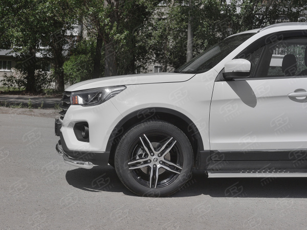 Фото Защита переднего бампера d63 секции-d42 дуга LIFAN X70 2018-