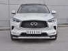 Защита переднего бампера d63 волна INFINITI QX50 2018-