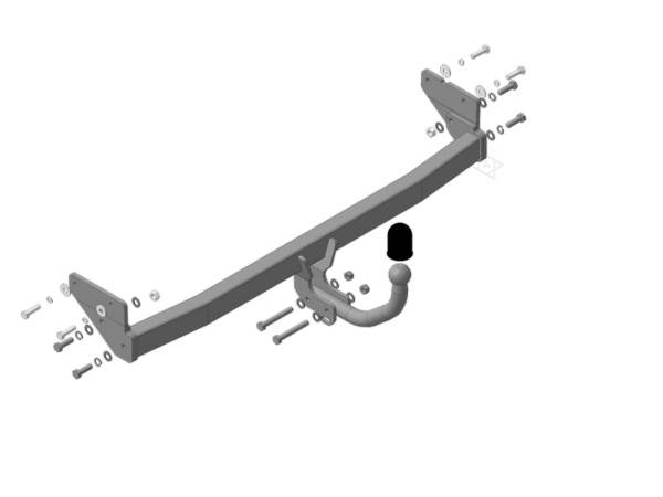 фото Фаркоп Motodor для Hyundai Creta I (2016-2021)