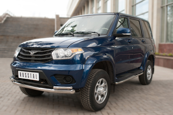 Фото Защита порогов d42 UAZ Patriot 2014