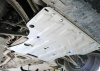 Фото Защита картера и КПП Rival для Audi A4 2008-2012 2012-2015, алюминий 4 мм, с крепежом, 333.0324.1