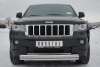 Защита переднего бампера d76/42 (дуга) JEEP Grand Cherokee 2012