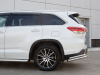 Фото Защита заднего бампера уголки d63 секции-d42 секции TOYOTA HIGHLANDER 2017