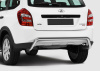 Фото Защита заднего бампера d42 скоба Lada Kalina Cross 2014-
