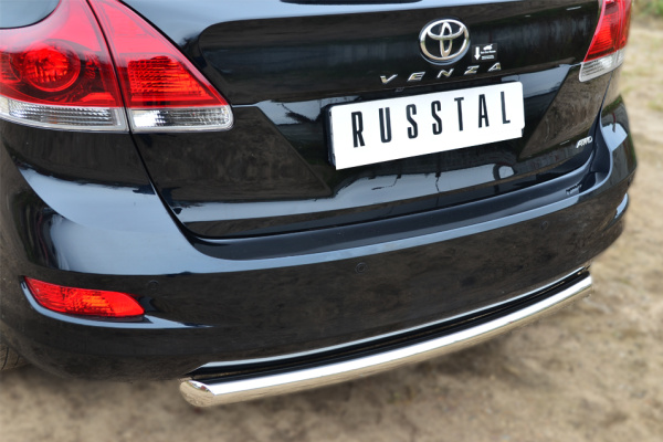Фото Защита заднего бампера d63 (дуга) TOYOTA Venza 2013