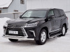 Фото Защита переднего бампера d76 секция LEXUS LX450d-LX570 2015 (кроме F-Sport)