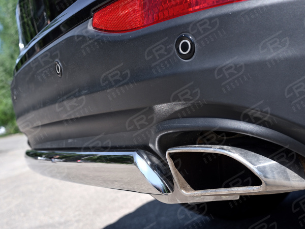 Фото Защита заднего бампера d75х42 дуга CHERY TIGGO 5 2014