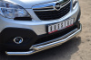 Фото Защита переднего бампера d63 (секции) d63 (секции) OPEL MOKKA 2013-