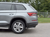 Фото Защита заднего бампера уголки d63 секции SKODA KODIAQ 2017-