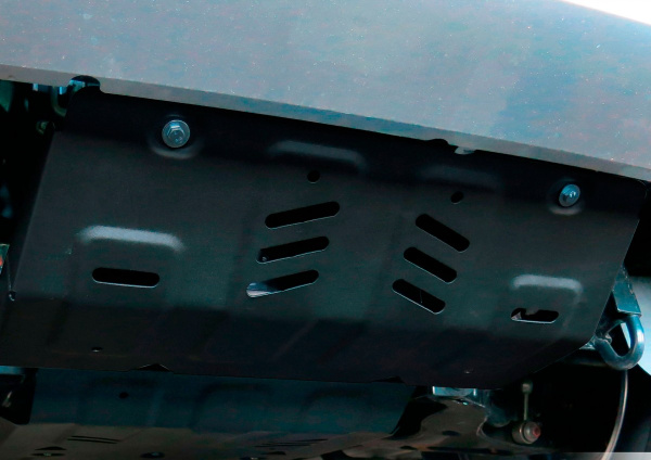 Фото Защита радиатора АвтоБРОНЯ для Mitsubishi L200 2015-н.в.