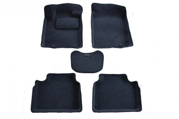Автомобильные 3D коврики Боратекс для Nissan Teana 2014 –, ворсовые