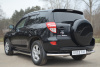 Фото Защита заднего бампера d63 (уголки) TOYOTA RAV 4 2010-2012 (short base)