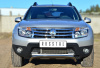 Защита переднего бампера d42 волна RENAULT Duster 4x4 2011-2014