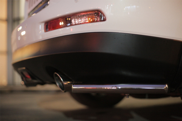 Фото Защита заднего бампера уголки d42 (секции) INFINITI QX 50 2014-2016