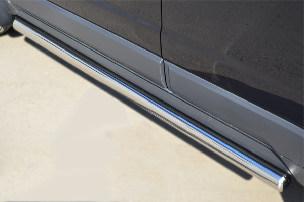 Фото Пороги труба d63 (вариант 3) OPEL ANTARA 2012-