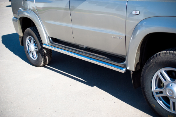 Фото Пороги труба d63 (вариант 3) UAZ Patriot 2005-2013