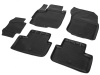 Автомобильные коврики Rival для Mitsubishi ASX 5-дв. 2012-н.в., полиуретан, с крепежом, с перемычкой, 5 шт., 14001002