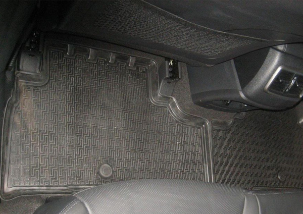 Автомобильные коврики Rival для Kia Sorento Prime 5-дв. 2015-н.в., полиуретан, с крепежом, 4 шт., 12804002