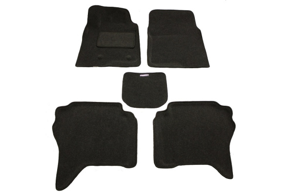 Автомобильные 3D коврики Боратекс для Mitsubishi Pajero IV 2006 – 2016, ворсовые