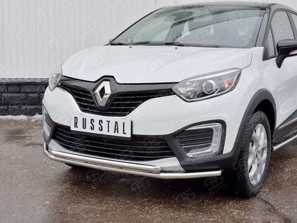 Фото Защита переднего бампера d42 секция-d42 дуга RENAULT KAPTUR 2016