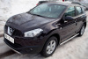 Фото Защита переднего бампера d75/42 овал NISSAN Qashqai 2010-2013