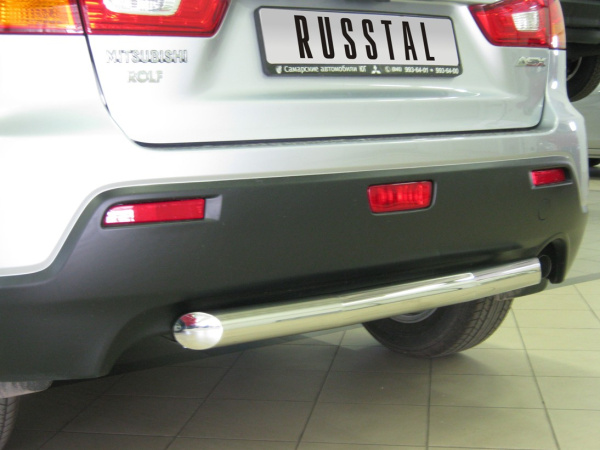 Фото Защита заднего бампера d63 MITSUBISHI ASX 2010-2011