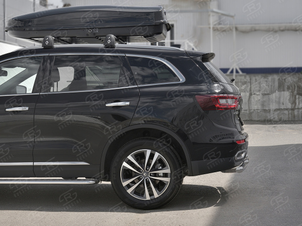 Фото Защита заднего бампера d63 дуга-d42х2 дуги RENAULT KOLEOS 2017-