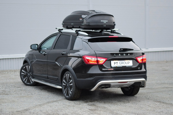 Фото Защита заднего бампера 51мм (НПС) Vesta SW Cross 2017-