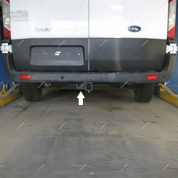 Фаркоп BERG (Россия) «быстросъемный под квадрат» для Ford Transit VIII «фургон»  (2014-)