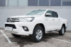 Фото Пороги труба d76 с накладкой (вариант 1) TOYOTA Hilux 2015-