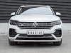 Защита переднего бампера d63 секции VOLKSWAGEN TOUAREG 2018-