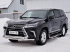 Фото Защита переднего бампера d63 секция-d63 дуга LEXUS LX450d-LX570 2015 (кроме F-Sport)