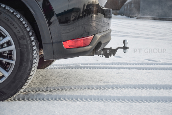 фото Фаркоп под съемное квадратное крепление MAZDA CX-5 с 2012