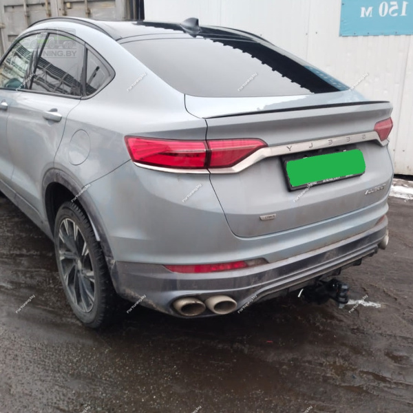 Фаркоп ПТ Групп (Россия) «быстросъемный под квадрат» для Geely Tugella I (2019-)