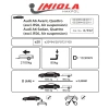 Фаркоп Imiola (Польша) для Audi A6 III «C6» (2004-2011) "седан/ универсал"