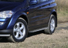 Фото Пороги алюминиевые Rival "Premium" для Ssang Yong Kyron 2007-