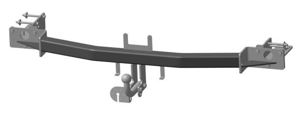 фото Фаркоп Bosal - Oris - Weso для KIA Sorento II "дорест"(2009-2012)