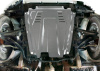 Фото Защита картера и КПП Rival для Renault Logan 2005-2014, алюминий 4 мм, с крепежом, 333.6027.1