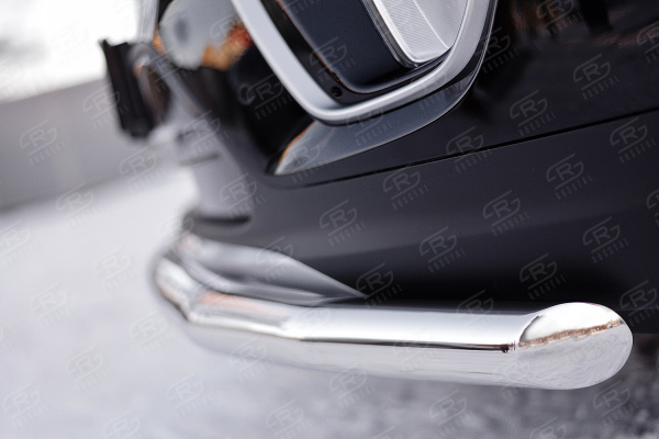 Фото Защита переднего бампера d63 секции KIA SORENTO PRIME CRDI 2015-2018