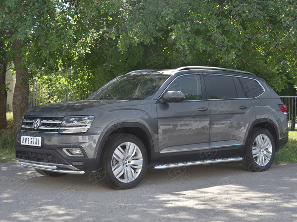 Фото Защита переднего бампера d42 секции-d42 дуга VOLKSWAGEN TERAMONT 2017-