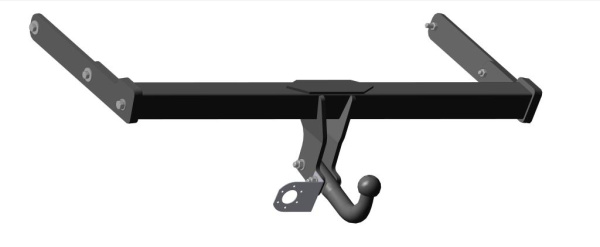 фото Фаркоп Bosal для Skoda Superb (2015-), съемный, подрезка бампера, нагрузка 1500 кг