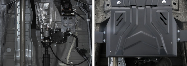 Фото Защита РК АвтоБРОНЯ для Mitsubishi L200 2015-н.в.