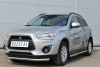 Фото Защита переднего бампера d63 (секции) MITSUBISHI ASX 2012-2016