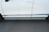 Фото Пороги труба d42 с листом (лист алюм,проф.сталь)(вариант 2) VOLKSWAGEN Touareg 2014-