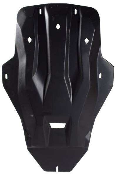 Фото Композитная защита картера двигателя и кпп Infiniti (Инфинити) QX80 (QX56 (2013-))+РК 2 части