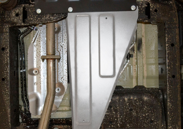 Фото Защита РК Rival для Kia Mohave 2008-2017 2017-н.в., алюминий 4 мм, с крепежом, 333.2816.1